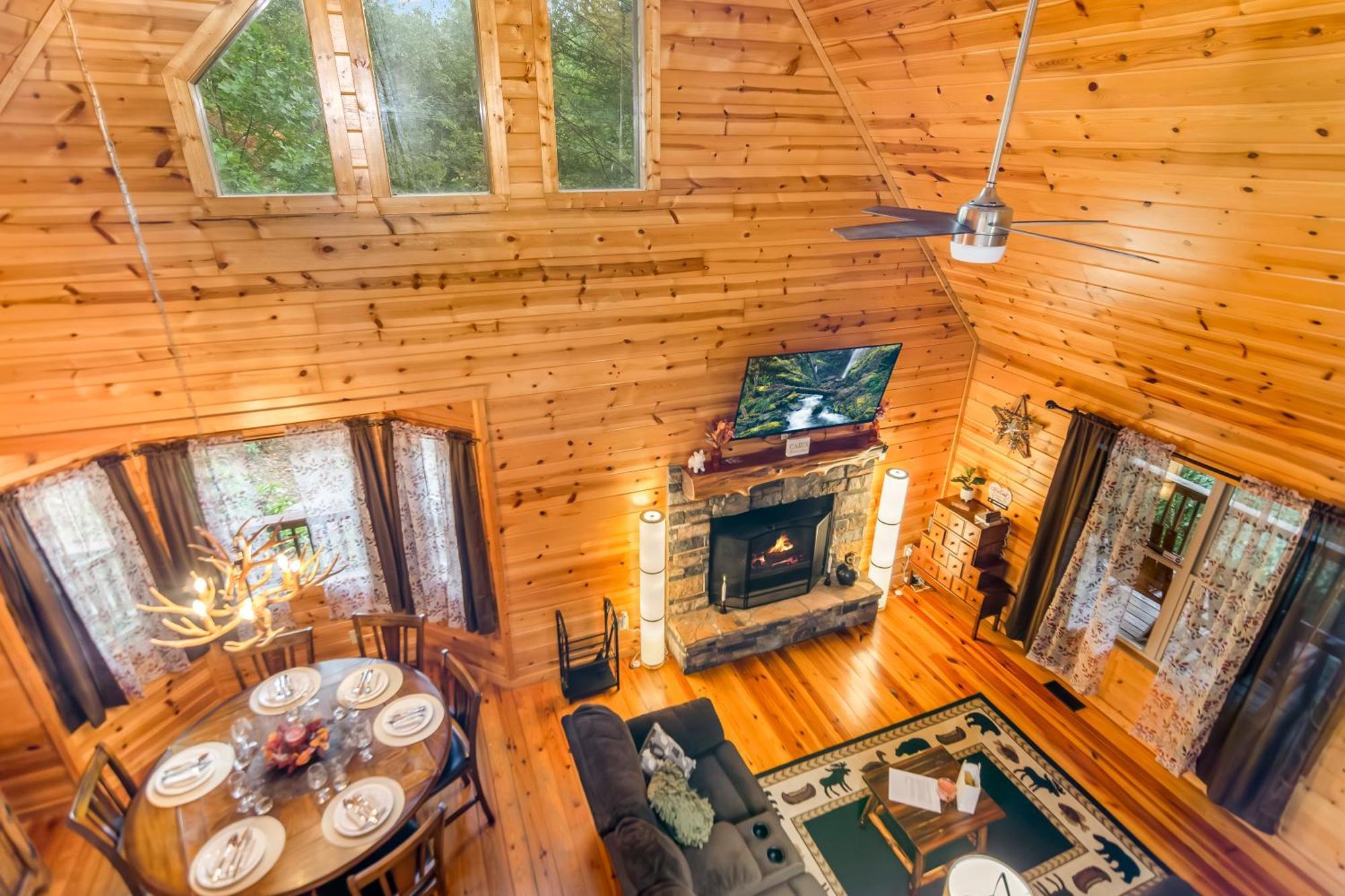 Amazing Creek View Cabin W/ Hot Tub, Firepit & Pool Table Ellijay Exteriér fotografie